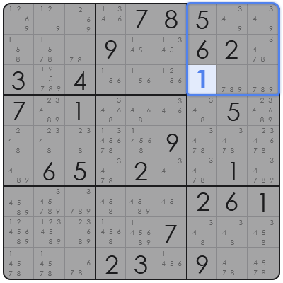 answer of sudoku